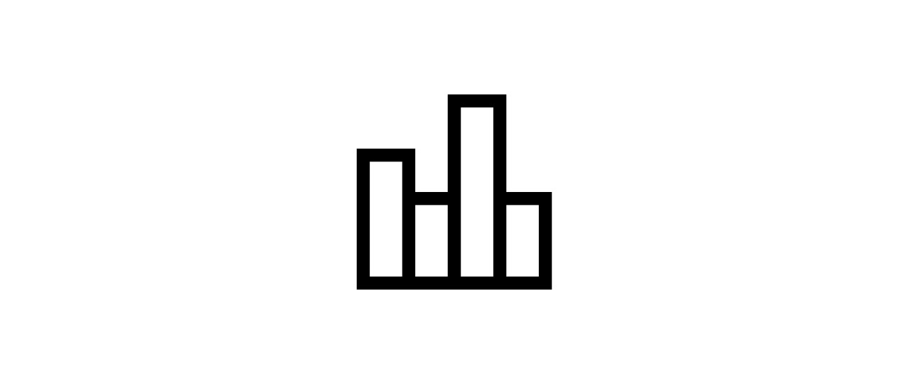 "liquidity bar-chart" icon