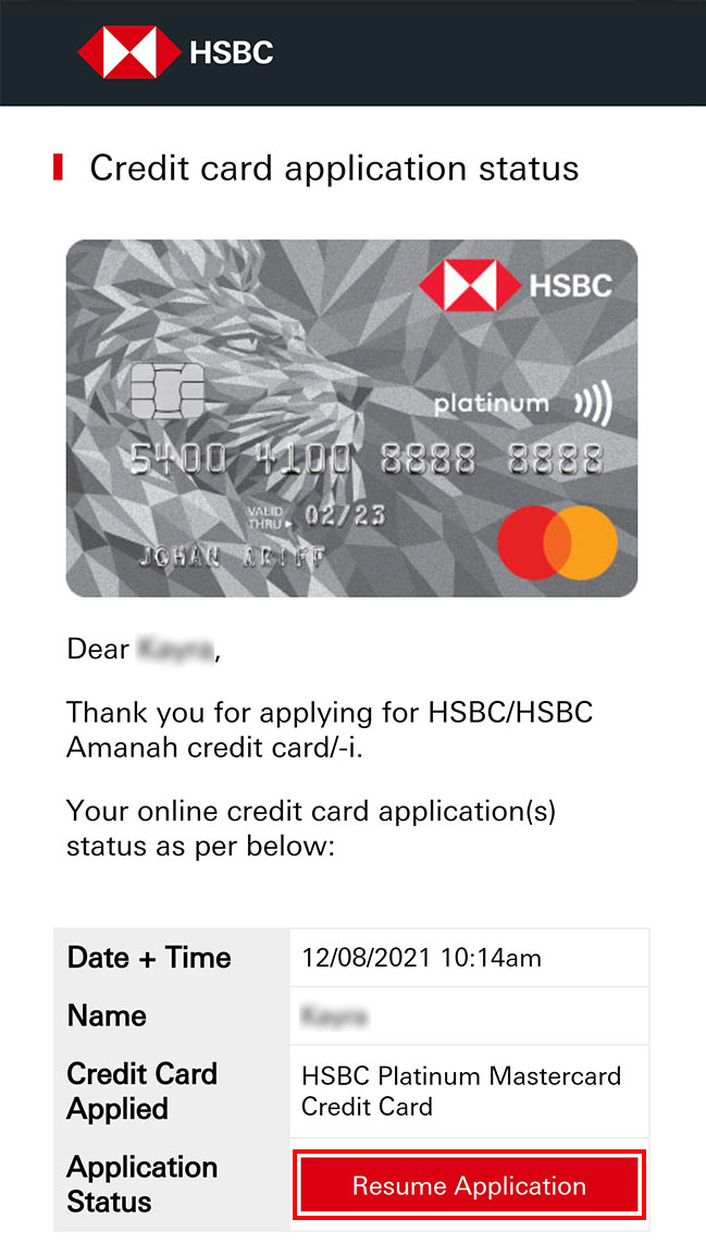 online credit card application resume card application