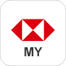 Icon of HSBC Malaysia Mobile Banking app.