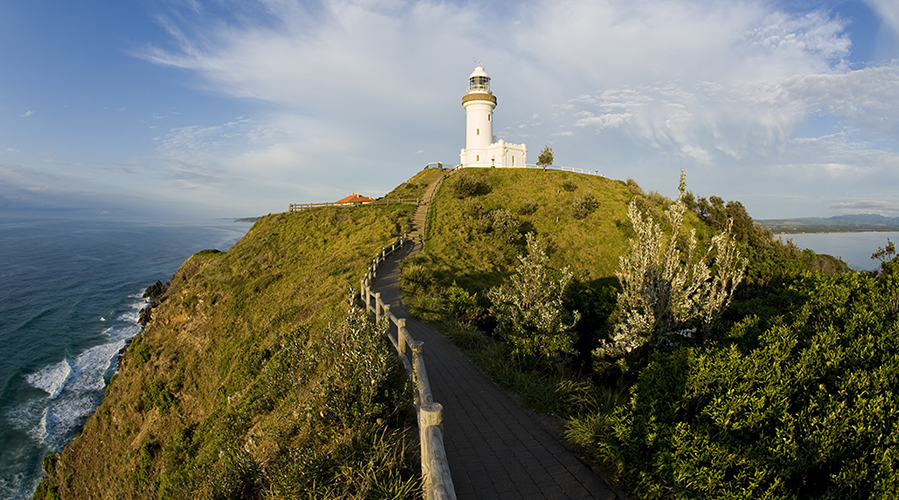 A lighthouse on top of a hill; image used for HSBC Malaysia 7 great year-end holiday destinations article