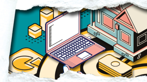 Car and laptop; image used for HSBC Malaysia Liquid saving for life page.