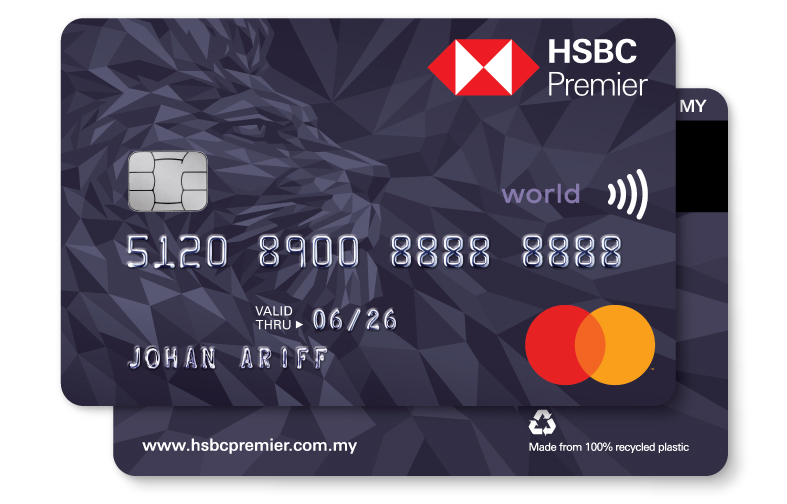 Premier World Mastercard Credit Card face