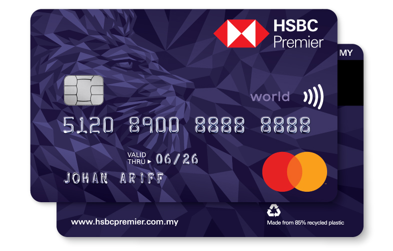 Premier World Mastercard Credit Card face