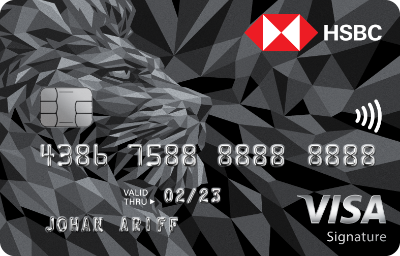 Picture of Visa Signature card