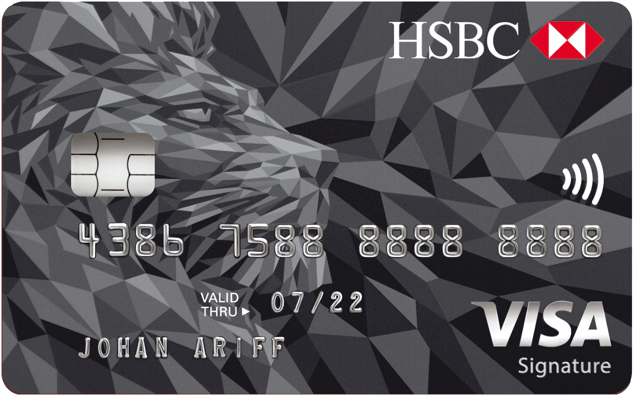 HSBC Visa Signature Card CREDIT LIMIT 