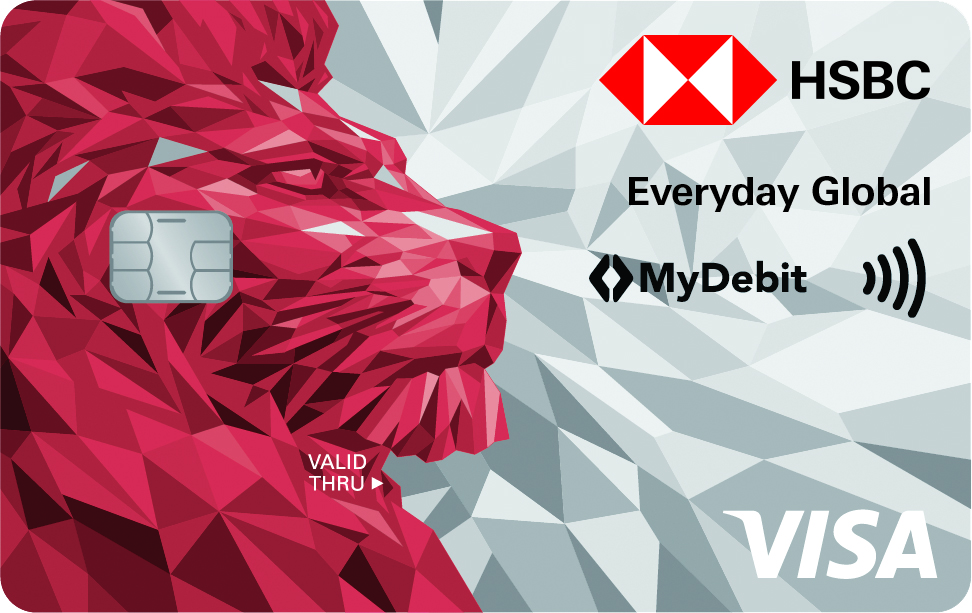 Mass Everyday Global Visa Debit Card face