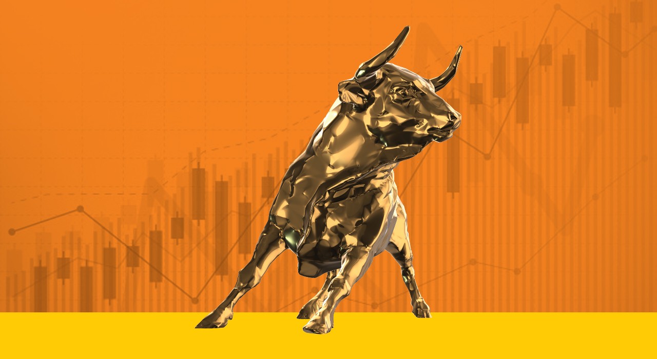 A golden bull; image used for HSBC Malaysia Liquid State of the Economy 2020 article