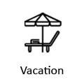 Vacation icon