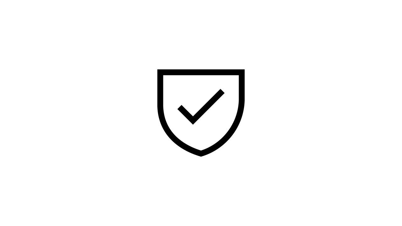 "Secured service" icon; image used for HSBCnet upgrade for small business page.